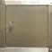 "M" Series 21 inch by 21 inch right side hinged chute intake door.