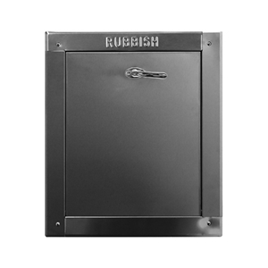 "R" Series 15 inch by 18 inch bottom hinged ADA compliant lever handle chute intake door.